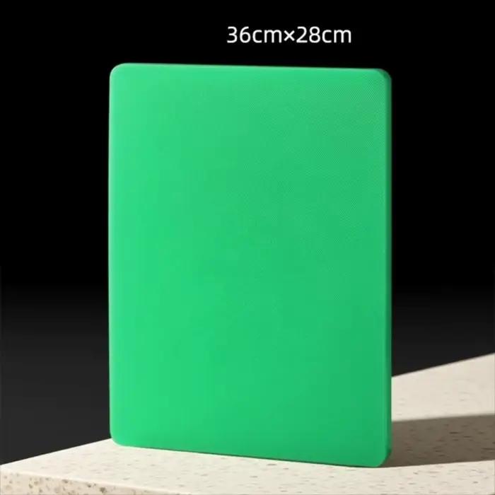 Planche à découper en plastique HDPE 36*28*1.3cm, double face, pour couper les légumes, la viande, o