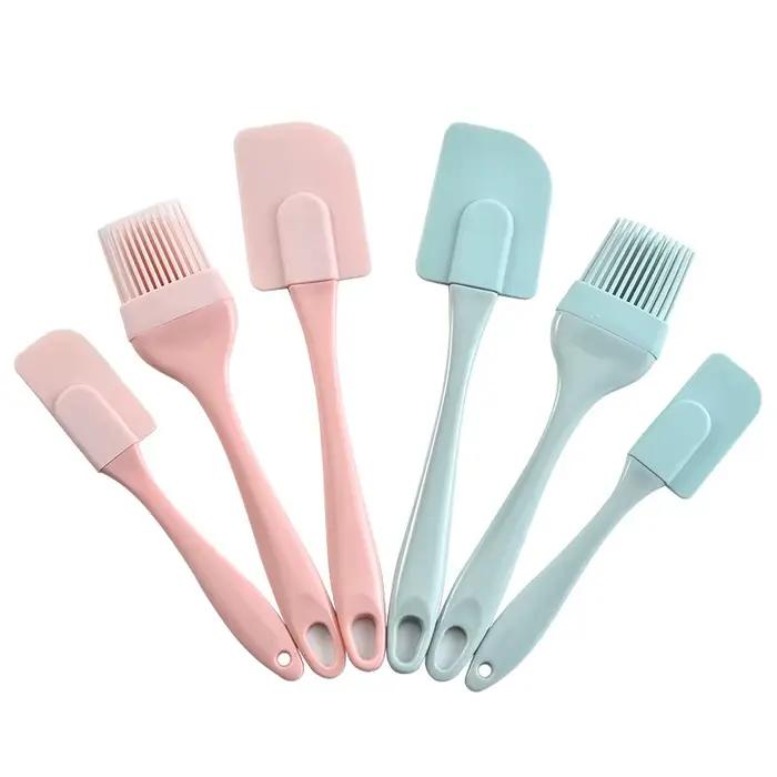 Grattoir à crème antiadhésif en Silicone, bricolage, gâteau à pain, spatule à beurre, mélangeur, bro