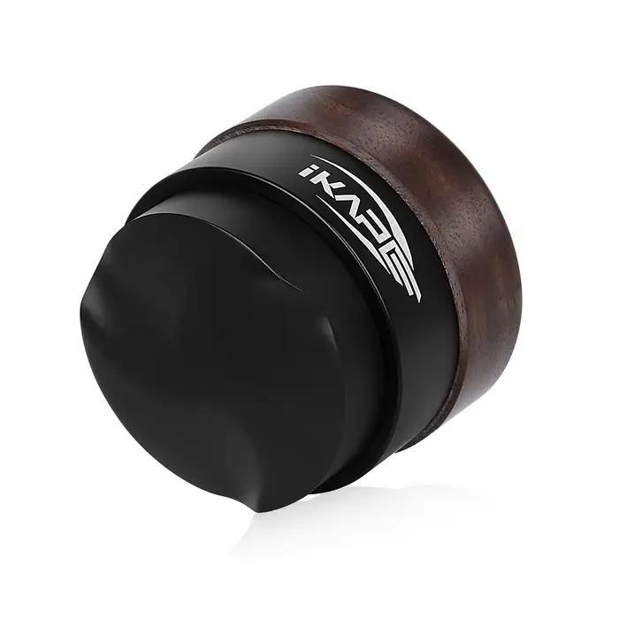 IKAPE Distributeur de gravité en bois pour expresso, adapté aux portefeuilles 51/54/58 mm, distribut