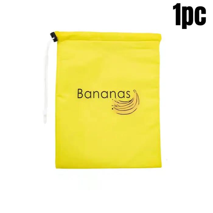 Sacs de rangement banane jaune, sac de rangement de laitue, empêche les odeurs, 2 semaines de conser