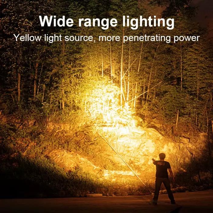 Lampe de poche sous-marine professionnelle à LED, chasse sous-marine, chasse sous-marine, chasse sou