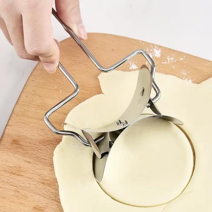 304 acier inoxydable boulette fabricant pâte cercle rouleau Machine cuisine pâtisserie gaufreur bric