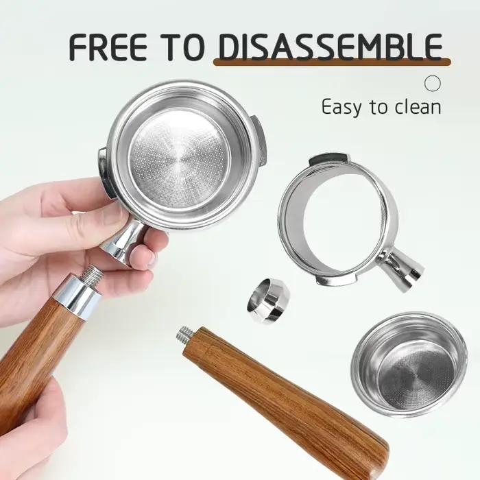 Porte-filtre à café sans fond, 58MM, pour GAGGIA Classic Pro, panier de filtre nu, accessoires Baris