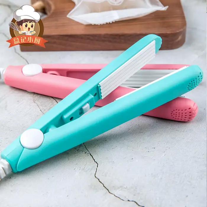 Mini Machine de thermoscellage Portable, scelleuse sous vide pour aliments, emballage en plastique,