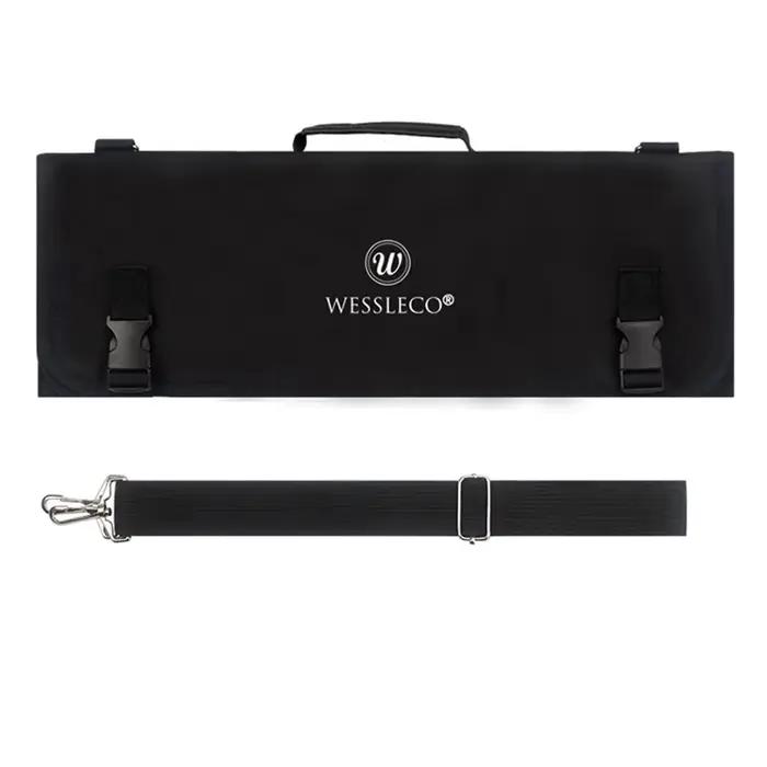 WESSLECO-Sac à couteaux de chef Oxford, étui de transport de voyage, support de rangement pour gril