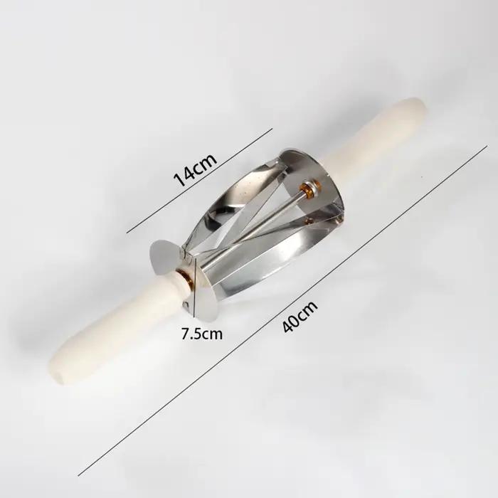 Coupe-Croissants en Acier Inoxydable pour la Cuisine, Tranches de Rouleau, Ménage, Forme Uniforme, J