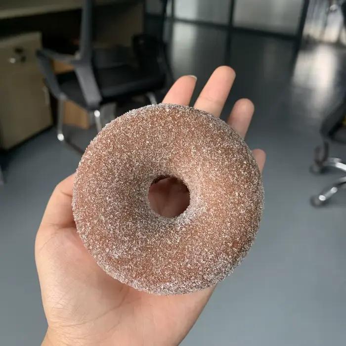 PU beignets gâteaux Faux beignet modèle alimentaire pain fête chocolat glaçage soulagement du Stress