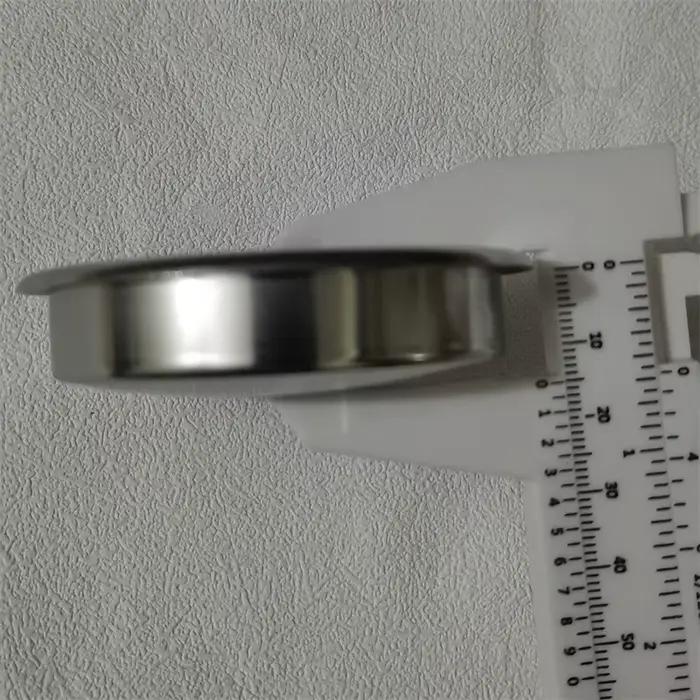 Bol de nettoyage pour filtre à café en acier inoxydable 51mm 54mm 58mm, tasse de rinçage non poreuse