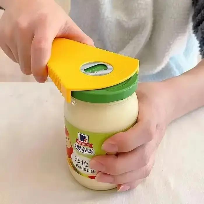 Ouvre-boîte ouvre-bouteille multifonctionnel ouvre-bocal pour bière Coke confiture boisson