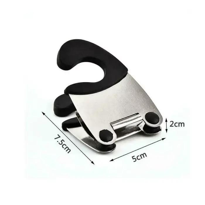 Porte-cuillère à Pot, Clip de fixation Anti-brûlure, poignée en Silicone pour cuillère, spatule, fou
