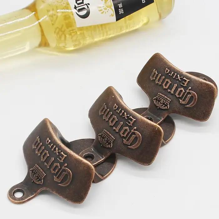 Ouvre-bouteille décoratif rétro, ouvre-bouteille mural suspendu pour bière, outils de Bar, processus