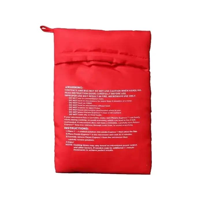 Le sac de pommes de terre au micro-ondes peut être réutilisé. Sac de pommes de terre au micro-ondes,