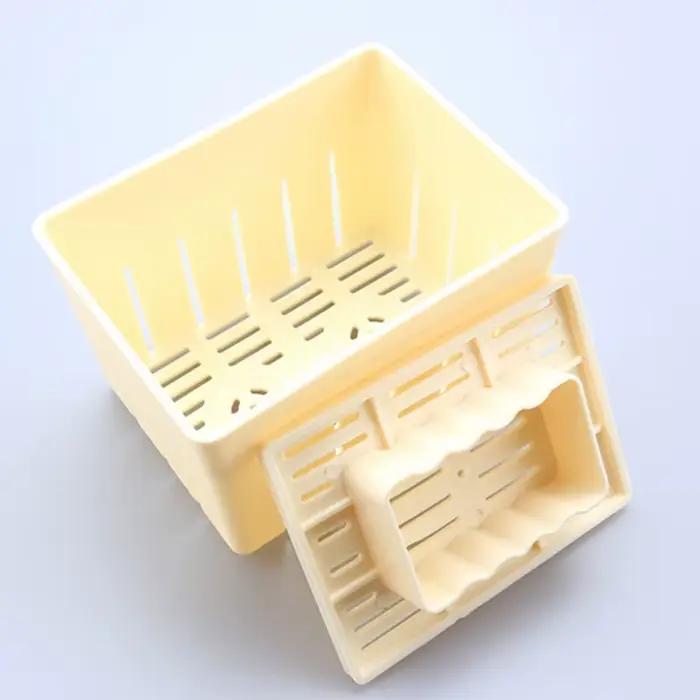 Moule à presse à Tofu en plastique, bricolage, fait maison, caillé de soja, fabrication de Tofu, ave