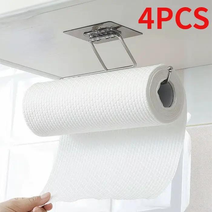 4/1 pièces porte-papier de cuisine crochet de rangement pour serviettes porte-papier hygiénique port