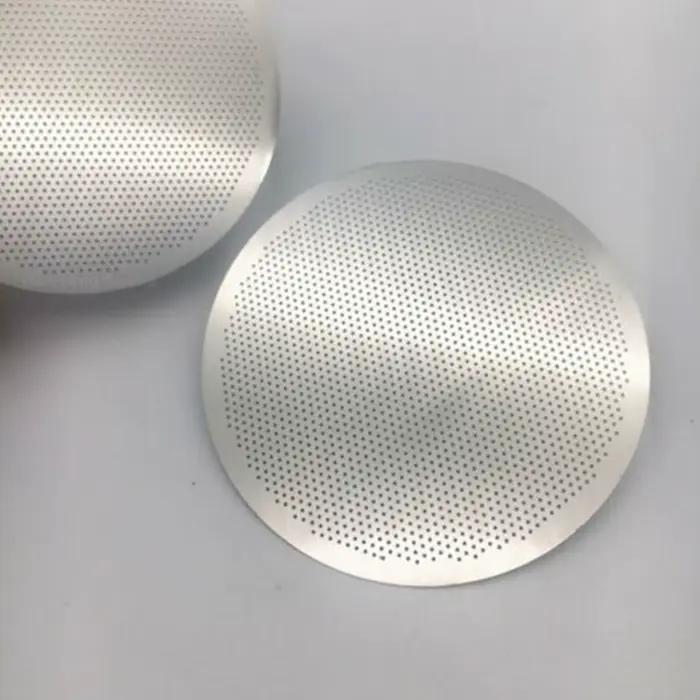 Filtres métalliques à café réutilisables, 2 pièces, maille de filtre à café en acier inoxydable, com