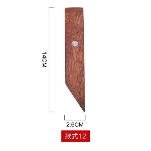 Outils en céramique de grattoir en bois, couteau en bois, outils de grattoir en bois, blanchisseur N