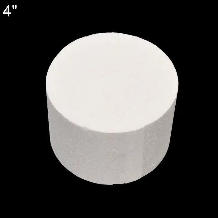 Moule à gâteau rond en polystyrène, 4/6/8 pouces, modèle pratique de bricolage, accessoires de cuisi