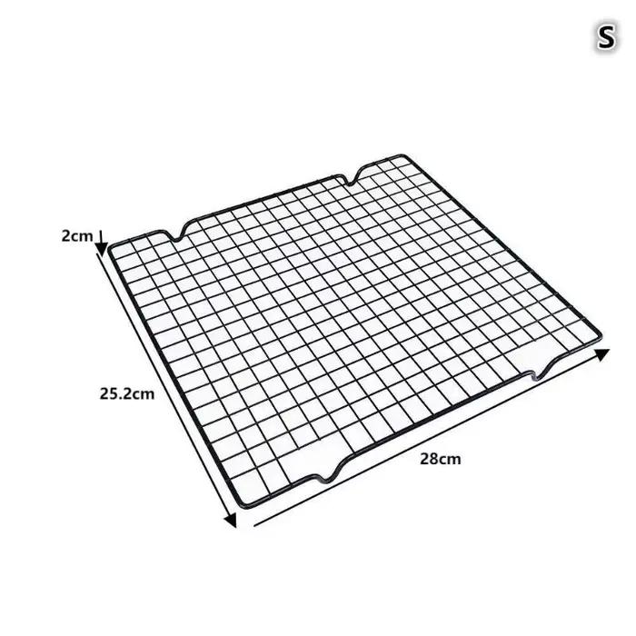 Grille de refroidissement pour biscuits et gâteaux, grille d'égouttement, grille de séchage, grille