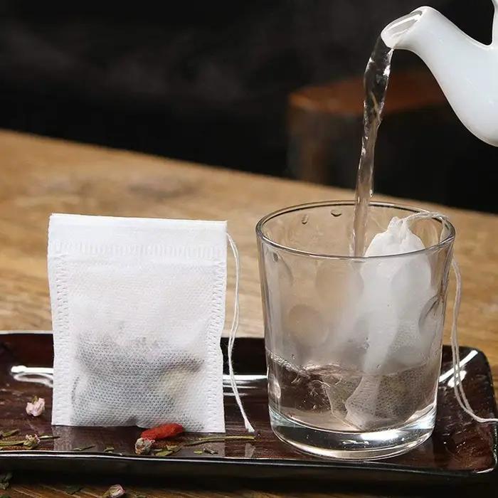 Sachets de Thé au Poulet en Tissu Non Tissé, Infuseur à Thé, Spice, Filtre à Café, Sac en Maille, Ou