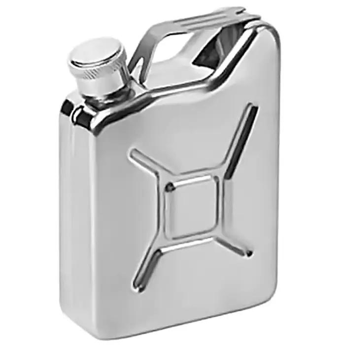 Flacon de hanche de 5Oz avec entonnoir, Pot à whisky et à vin Portable, Flagon créatif en acier inox