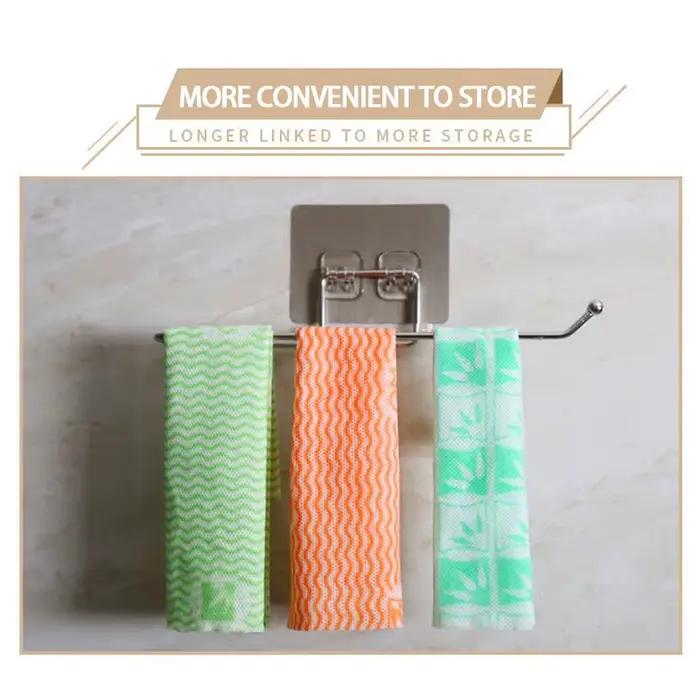 4/1 pièces porte-papier de cuisine crochet de rangement pour serviettes porte-papier hygiénique port