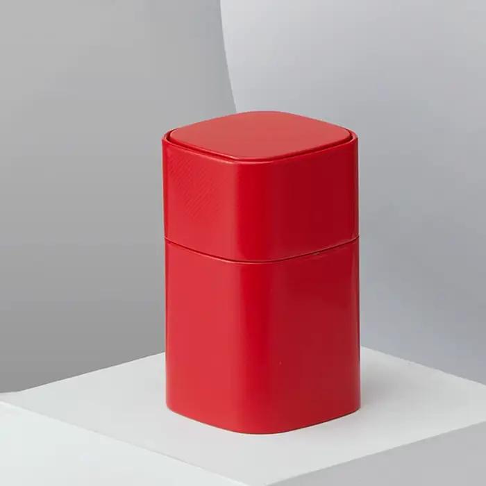 Boîte à thé en fer blanc hermétique, bocaux en métal AfricTins pour aliments secs, café, sucre, stoc
