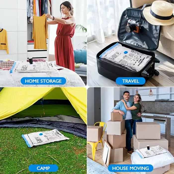Pompe électrique sans fil pour sacs de rangement sous vide, pompe à Air rechargeable de voyage pour
