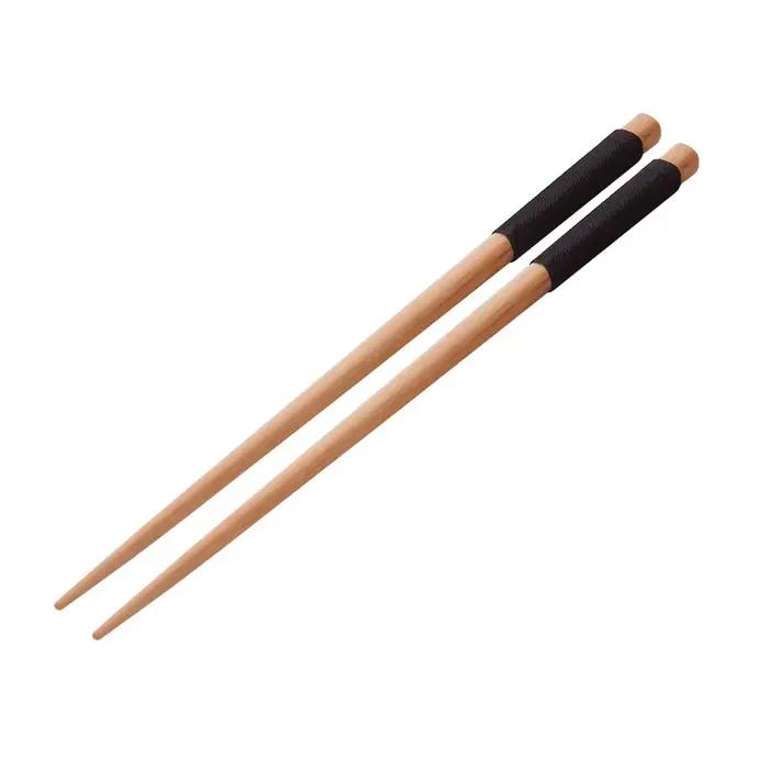 Ensemble de baguettes à Sushi en bois de châtain naturel japonais fait à la main, cadeau de valeur,