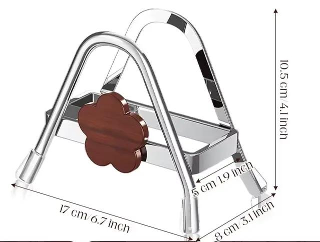 Planche à découper Double face en acier inoxydable, 1 pièce, pour la cuisine, bords en Silicone anti