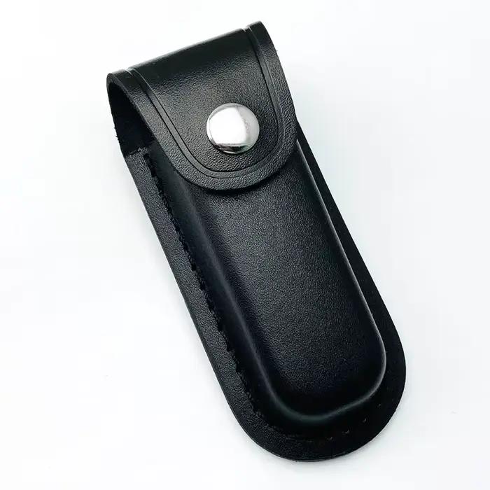 Nouvelle gaine de couteau de ceinture en cuir avec boucle de ceinture, outil de poche, housse de pro