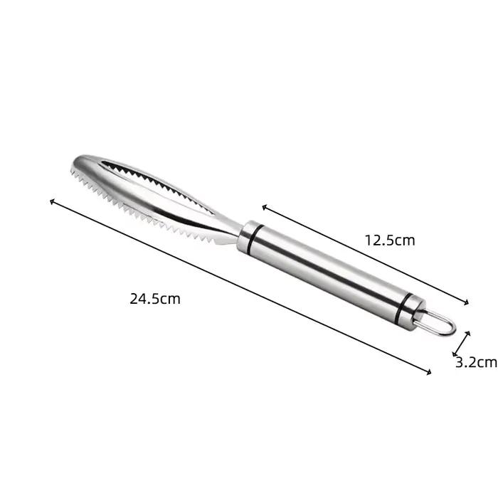 Écailles de poisson en acier inoxydable, accessoires de cuisine, râpes, retrait rapide, nettoyage du