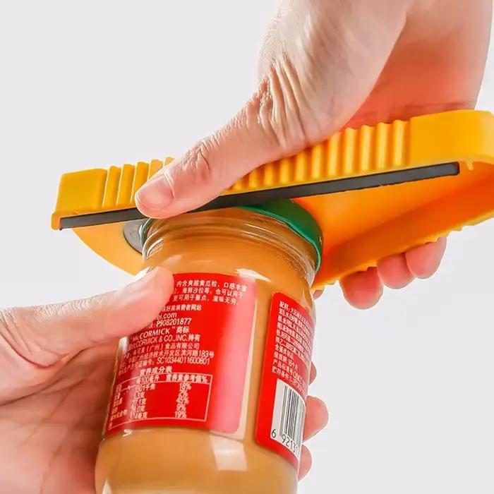 Ouvre-bouteille Portable multifonctionnel, capsuleuse, universel, en conserve, antidérapant, économi