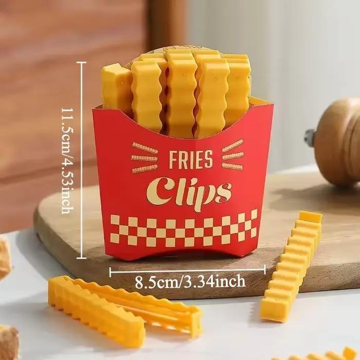 Clip de scellage résistant à l'humidité pour aliments, avec autocollant magnétique pour réfrigérateu