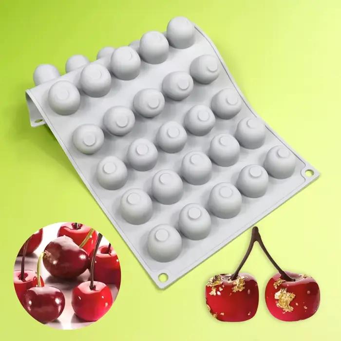 Moule à gâteau en silicone à 35 cavités, ustensile de cuisine idéal pour la décoration de desserts a