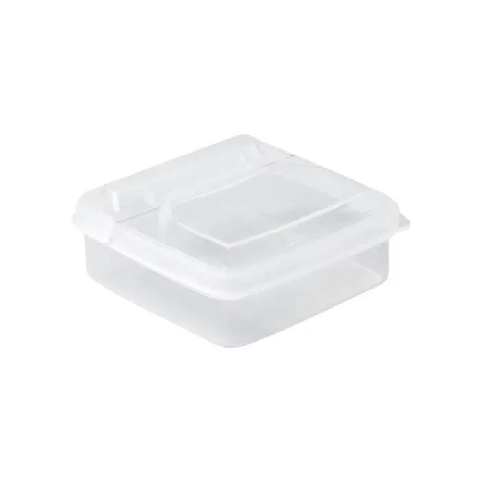 Récipient de fromage en tranches pour réfrigérateur, bloc de beurre en plastique transparent, boîte
