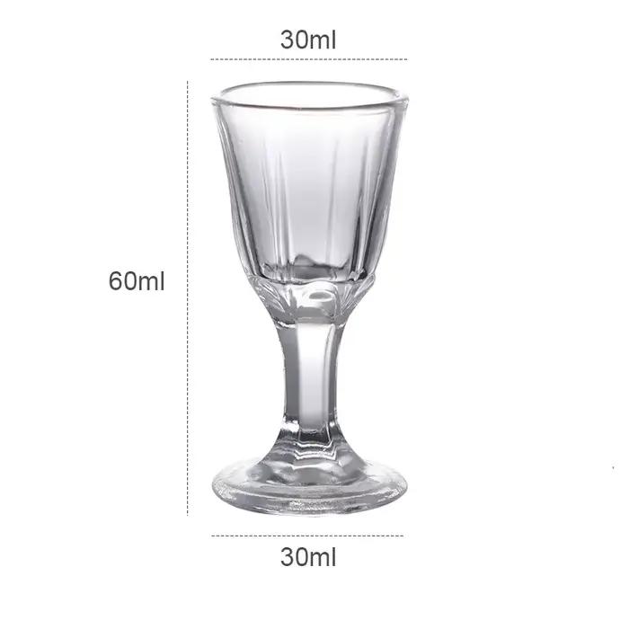 Verre à Shot de 10ml, 6 pièces, petite capacité, tasse à esprits, gobelet, distributeur de vin, vent