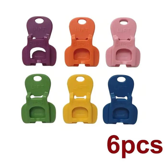 Ouvre-boîte de boisson de couleur avec couvercle de protection, ouvre-boîte à onglets en plastique,