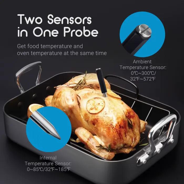 Nouveau thermomètre alimentaire à viande sans fil pour four gril BBQ fumeur cuisine intelligent numé