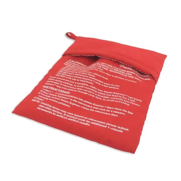 Sac de pommes de terre réutilisable pour micro-ondes Express, cuiseur de pommes de terre au four, po