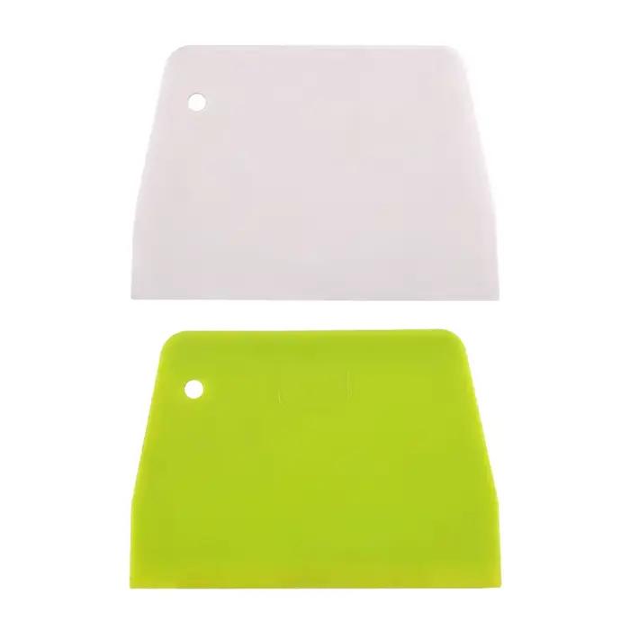 Outil de cuisson, grattoir en plastique, bricolage, spatule à crème pour pâtisserie, couteau de coup