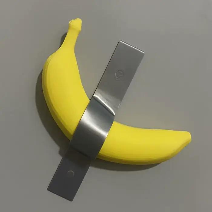 Impression 3D - Un autocollant de réfrigérateur en forme de banane. Donnez instantanément à votre ré
