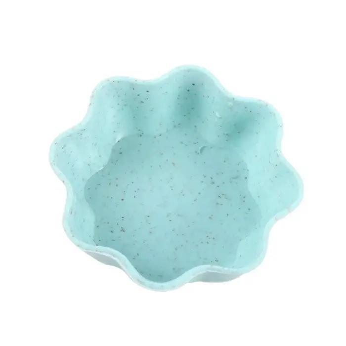 Assiettes à apéritif à bord lisse, nettoyage facile, résistantes aux chutes, fournitures de cuisine