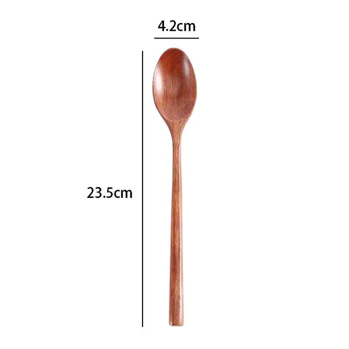 Cuillère à soupe en bois Assad, cuillère à remuer, Couverts amicaux, Ustensiles de cuisine, Cuillère