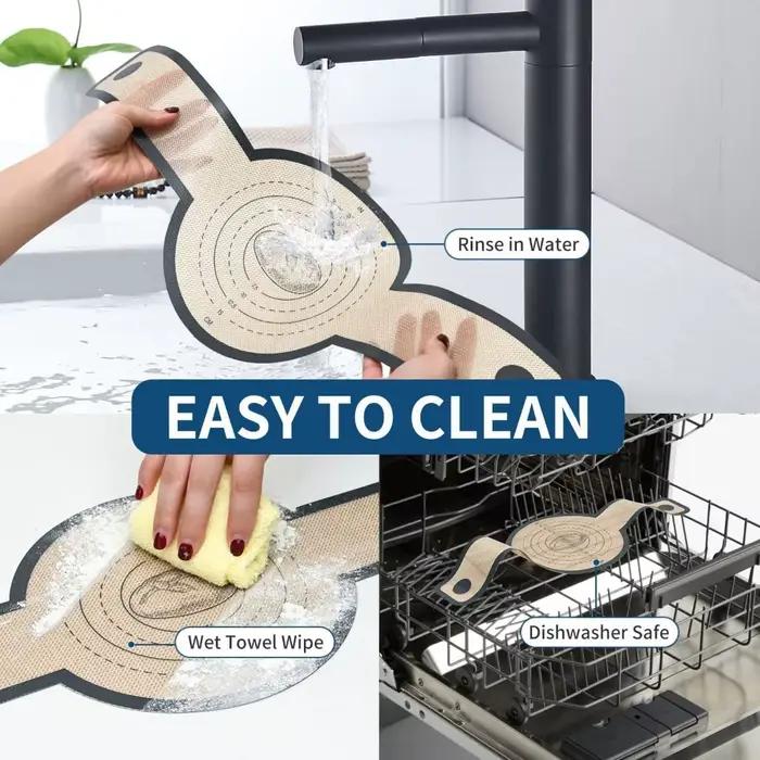 Élingue à pain en Silicone réutilisable pour tapis de cuisson de four hollandais, doublures antiadhé