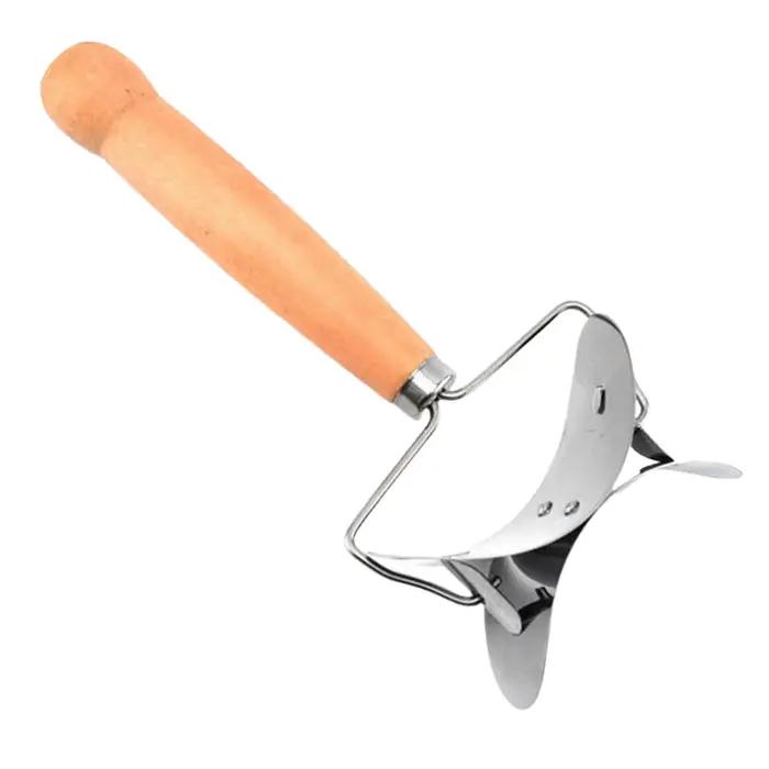 Outil de coupe de cercle de pâtisserie en acier inoxydable, coupe-peau de boulettes, emballage de pâ