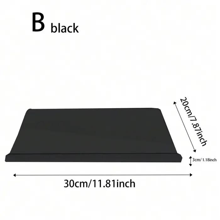 Planche à découper en acrylique avec rebord de protection, sans BPA et sans danger pour les aliments