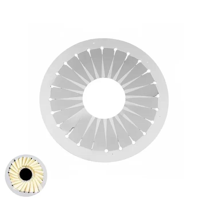 Super facile Lot de 3 accessoires pour la fabrication de rosettes, 12cm, 15cm, 9cm, pour la coutur