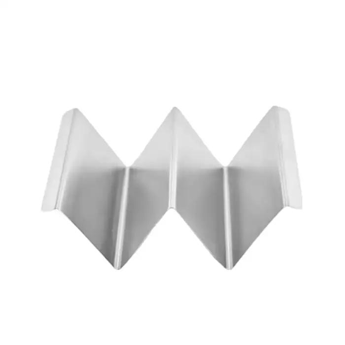 Support à tacos du mexique en acier inoxydable, support réversible pour 3 ou 2 tortillas, support em