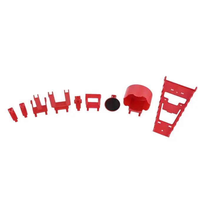 Crochets pour panneaux perforés ABS, boîte de rangement murale pour pièces d'outils, plaque de suppo
