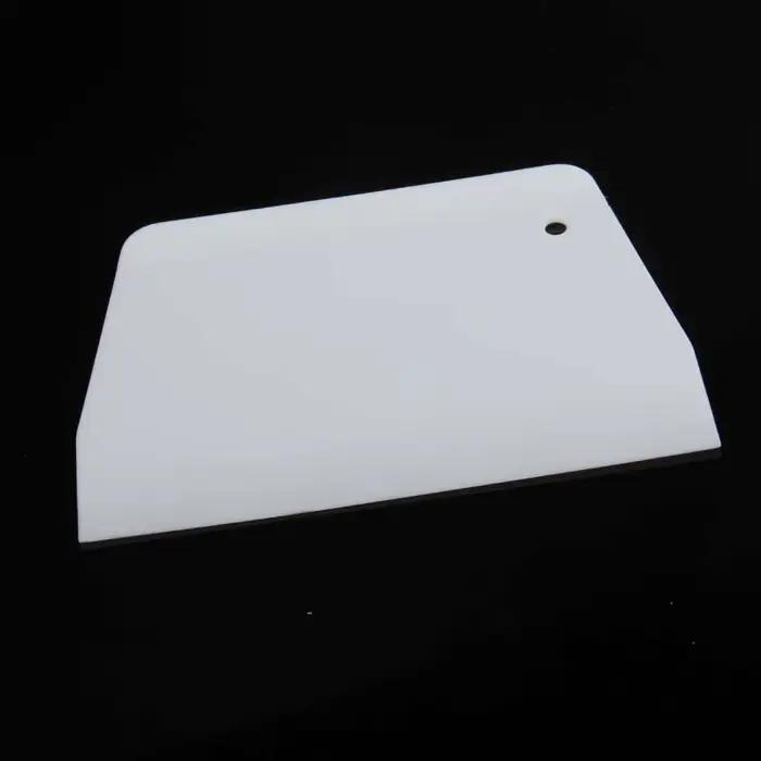 Aomily Durable trapézoïdal grattoir spatule Fondant gâteau pâte Pizza outil cuisine multifonction tr